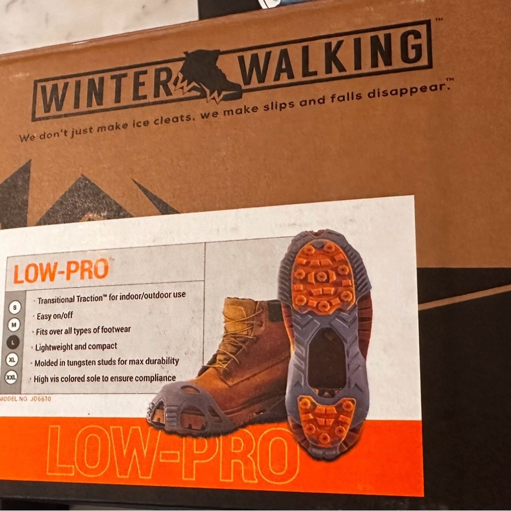 Winter Walking Low-Pro Ice Cleats